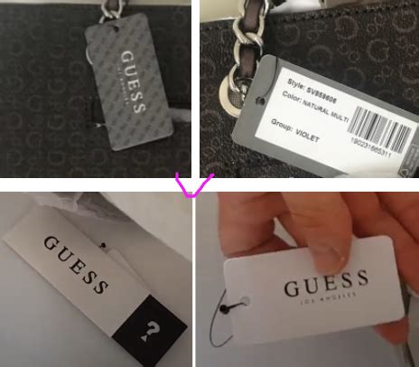 guess original vs fake bag|guess handbags authentic.